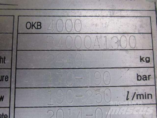  OK TECH OKB 4000 Hydraulik / Trykluft hammere