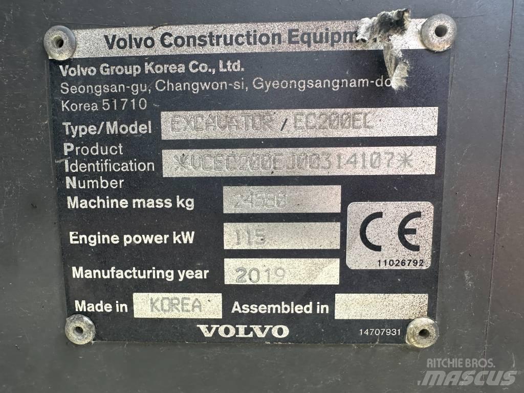 Volvo EC 200 EL Gravemaskiner på larvebånd