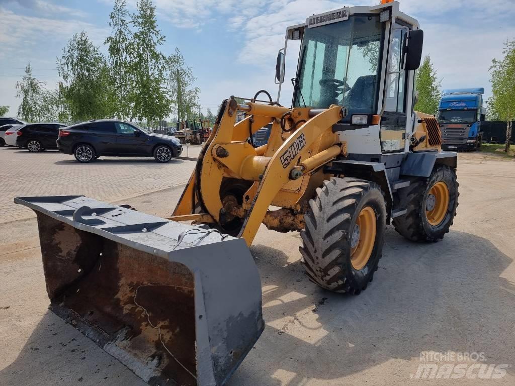 Liebherr L 508 Læssemaskiner på hjul