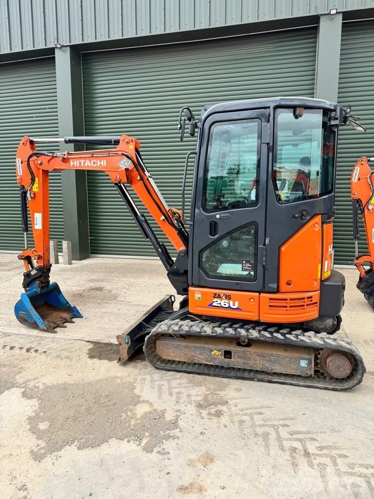 Hitachi ZX 26 U-6 CR Minigravemaskiner