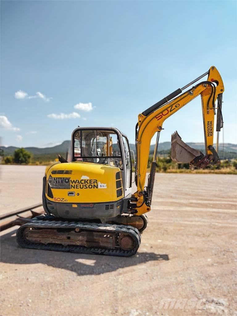 Wacker Neuson 50 Z3 Minigravemaskiner