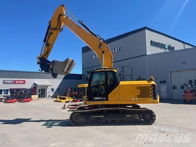 JCB Bandgrävare 220X Gravemaskiner på larvebånd