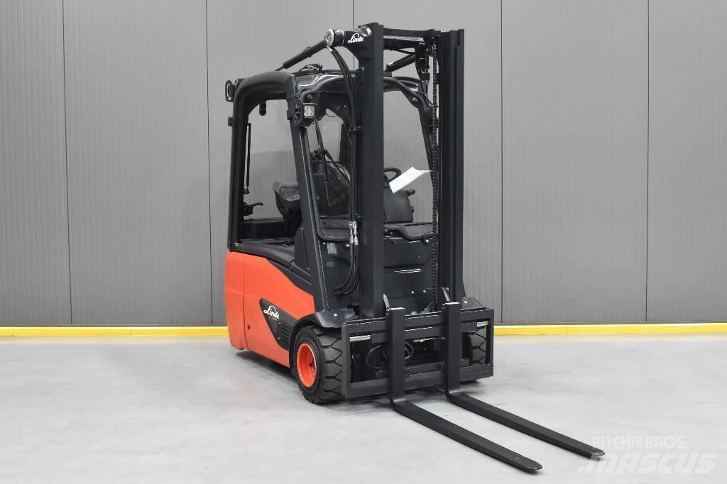 Linde E 18-02 El gaffeltrucks