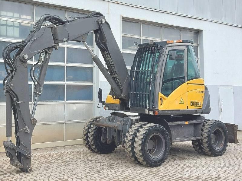 Mecalac 714 MW Gravemaskiner på hjul
