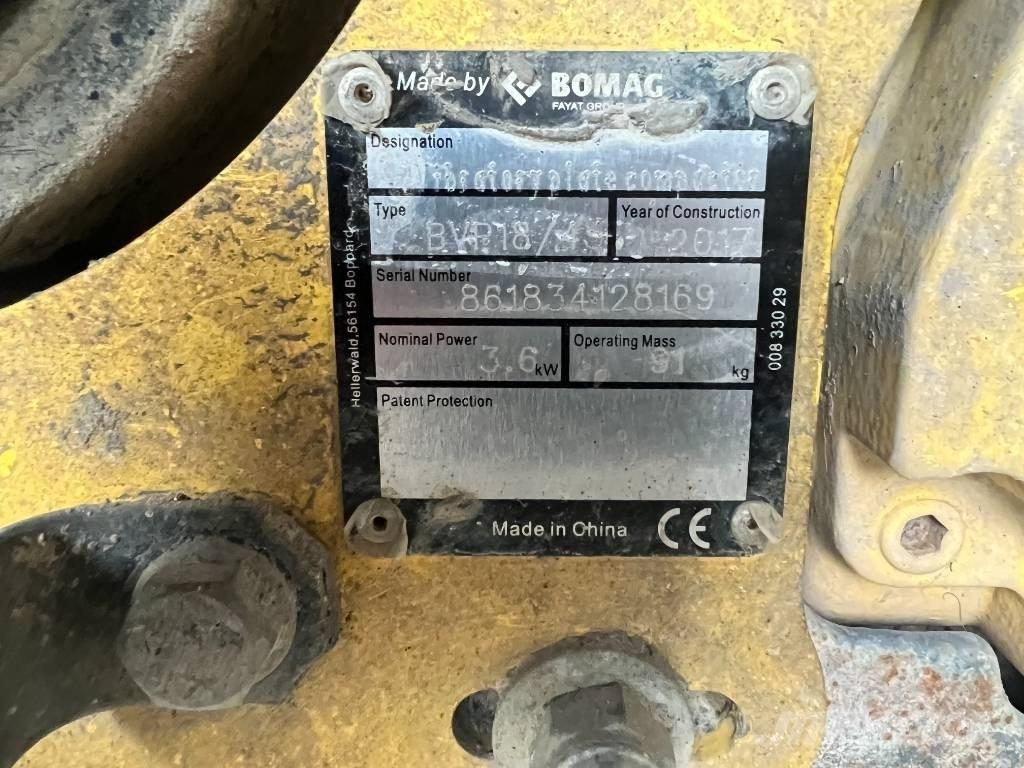 Wacker WP1550 Vibratorer