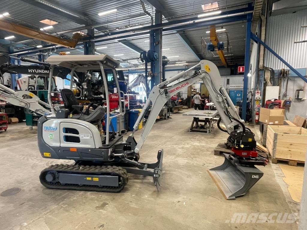Takeuchi TB 20 E Minigravemaskiner