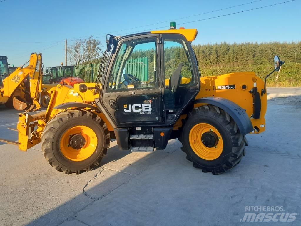 JCB 531-70 Teleskoplæssere til landbrug