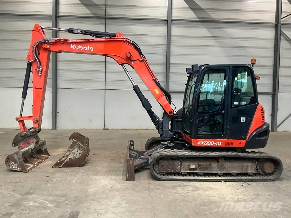 Kubota KX 080-4 A Midi-gravemaskiner 7t - 12t