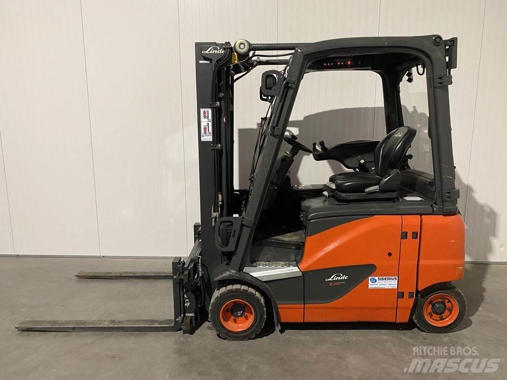 Linde E20PH-02 El gaffeltrucks