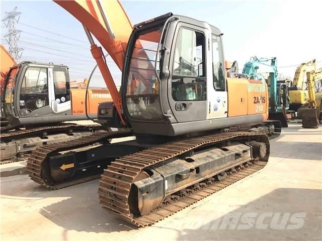 Hitachi zx210 Gravemaskiner på larvebånd