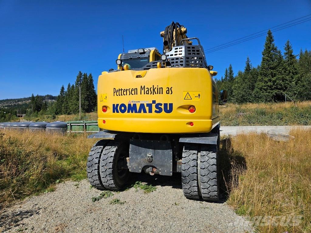 Komatsu PW 148-11 Gravemaskiner på hjul