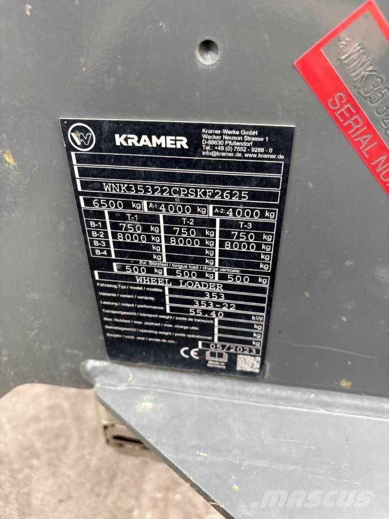 Kramer 5085 Læssemaskiner på hjul