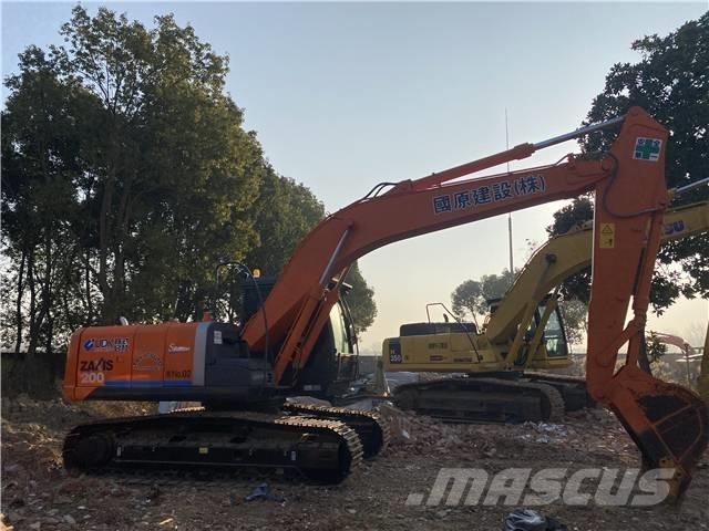 Hitachi ZX200 Gravemaskiner på larvebånd