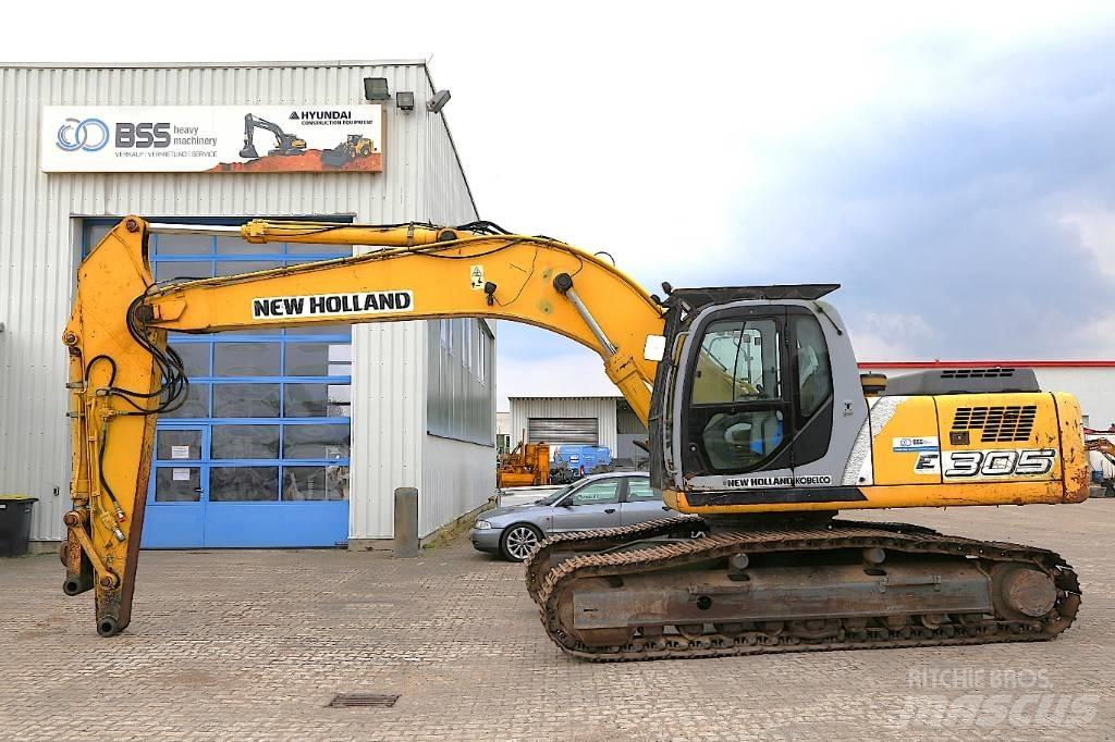 Kobelco E 305 Gravemaskiner på larvebånd