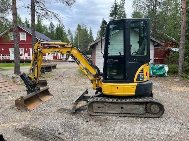 Komatsu PC26MR-3 Minigravemaskiner