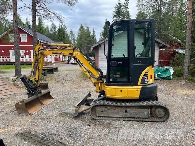 Komatsu PC26MR-3 Minigravemaskiner