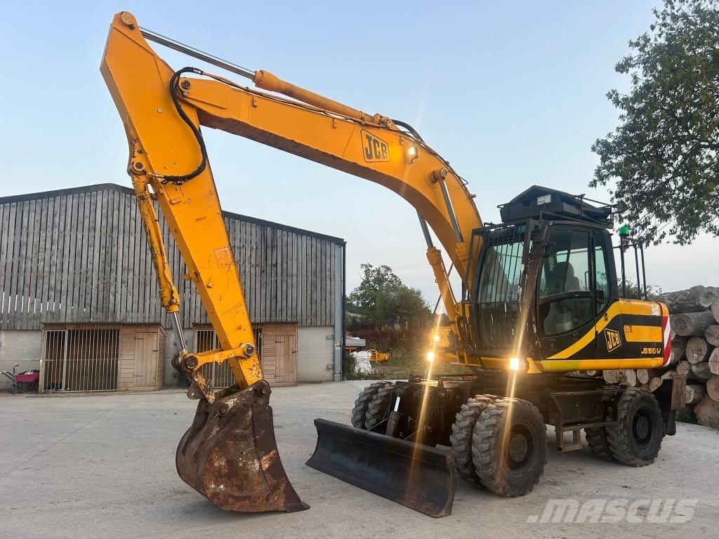 JCB JS 160 W Gravemaskiner på hjul