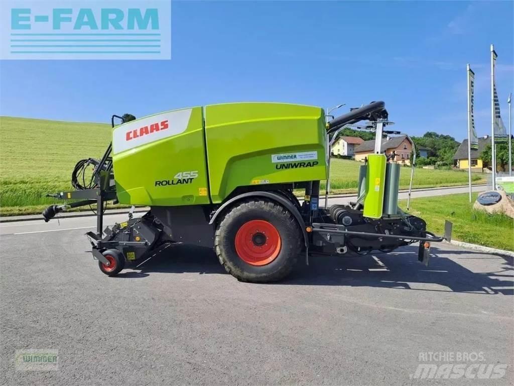 CLAAS 455 rollant Pressere til firkantede baller