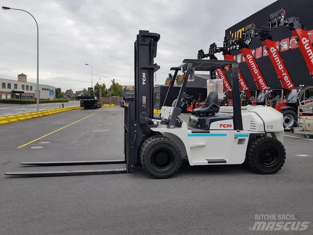 TCM FD70Z8 Diesel gaffeltrucks