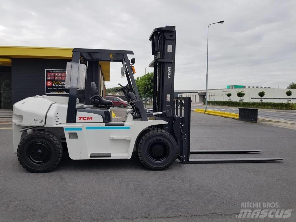 TCM FD70Z8 Diesel gaffeltrucks