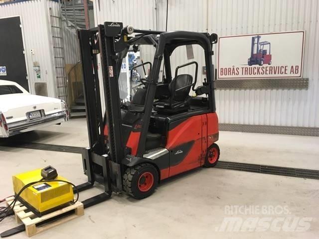 Linde E20P-02 El gaffeltrucks