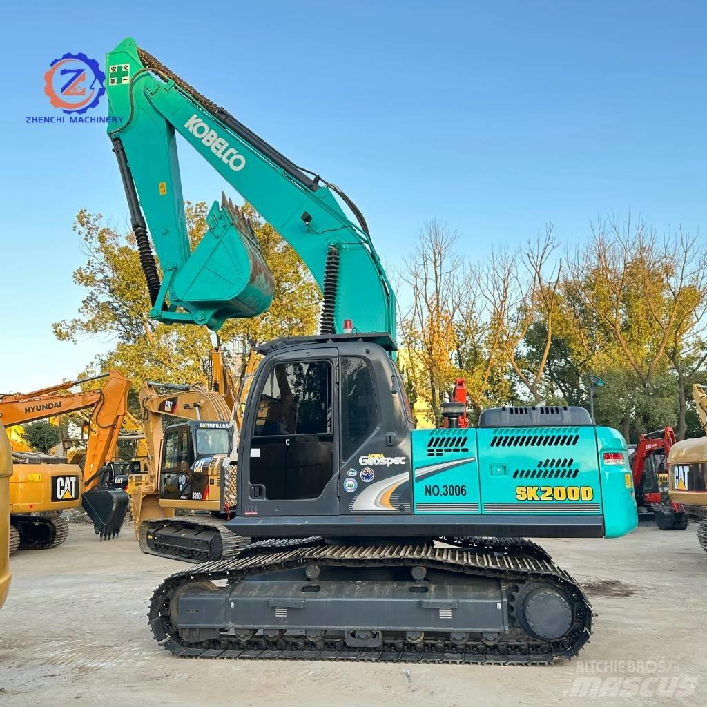 Kobelco SK 200 Gravemaskiner på larvebånd