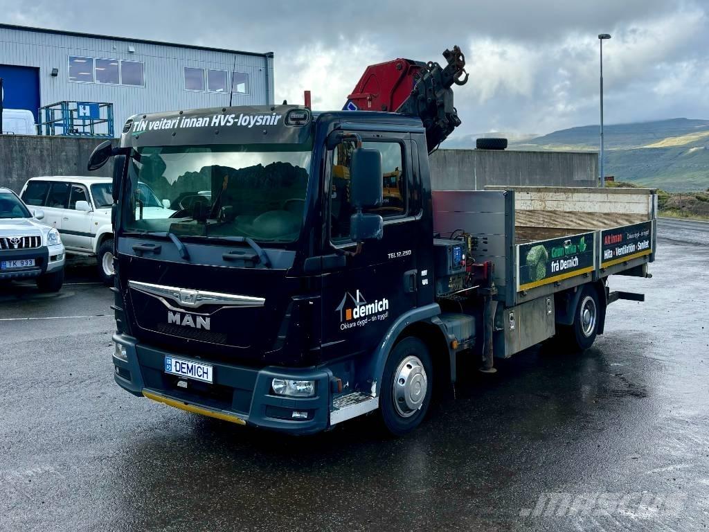 MAN TGL 12.250 Lastbil med kran