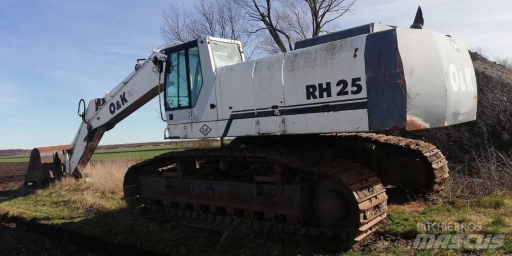 O&K RH25 Gravemaskiner på larvebånd