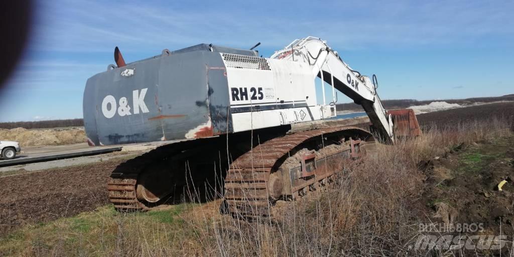 O&K RH25 Gravemaskiner på larvebånd
