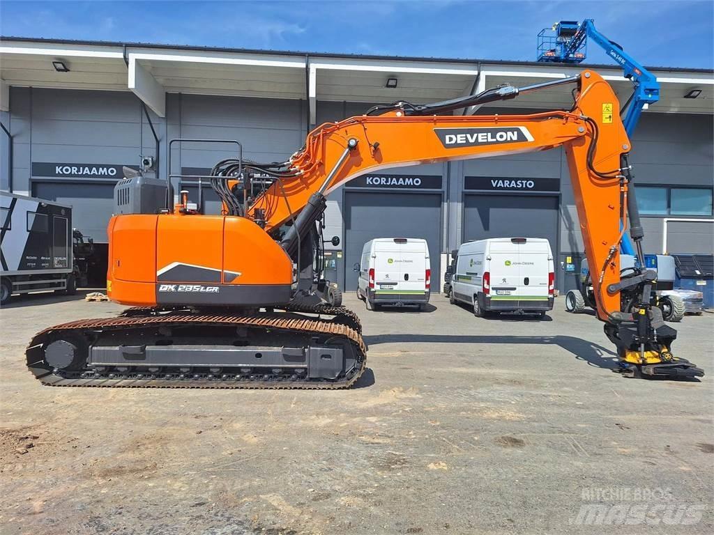 Doosan DX235LCR-7 Gravemaskiner på larvebånd
