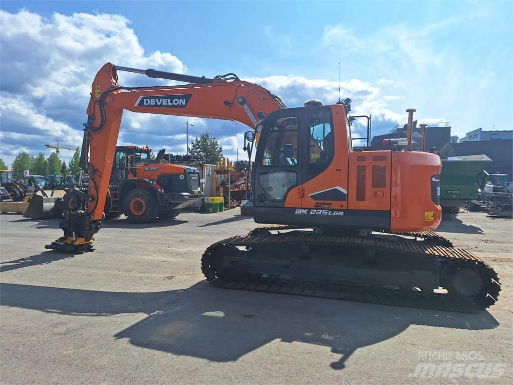 Doosan DX235LCR-7 Gravemaskiner på larvebånd