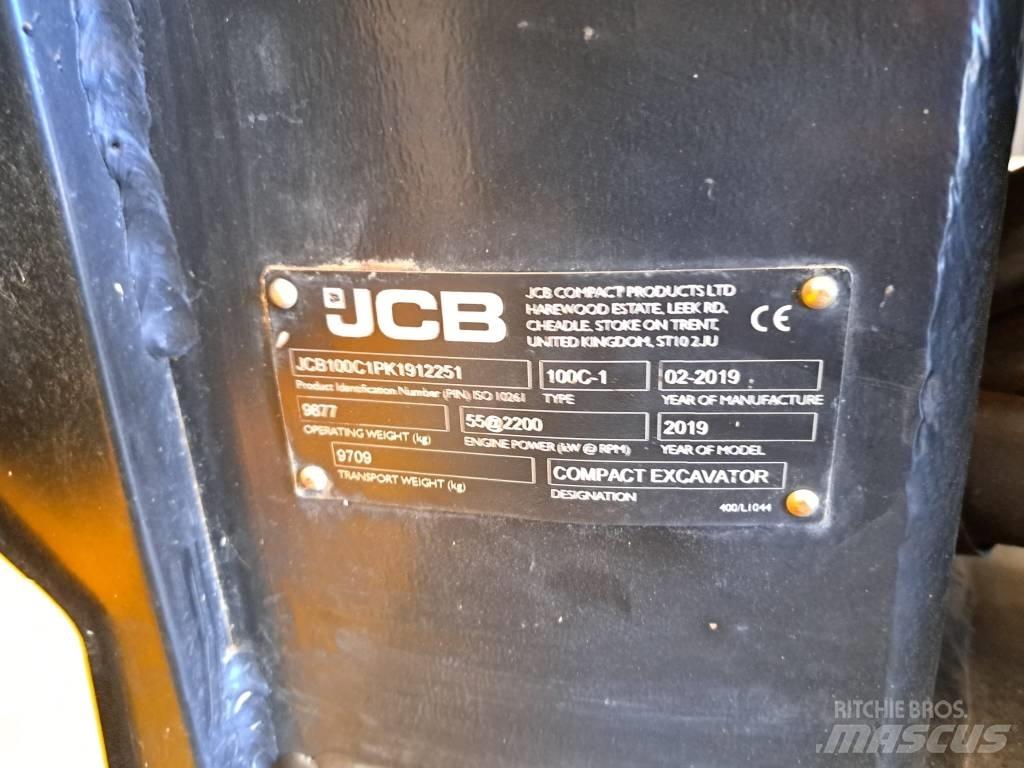 JCB 100 C-1 Midi-gravemaskiner 7t - 12t