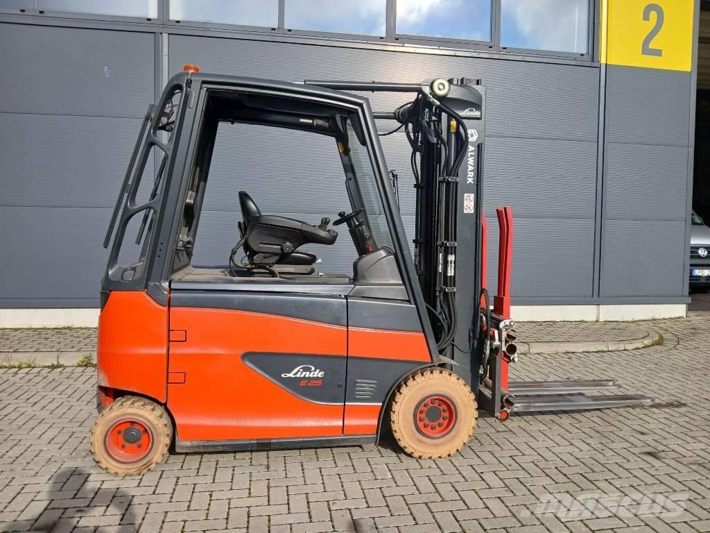 Linde E25/600 HL El gaffeltrucks