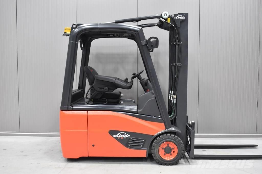 Linde E 16 - 02 El gaffeltrucks