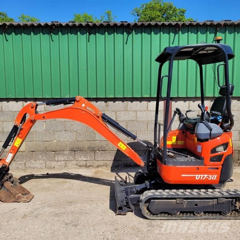 Kubota U17-3a Minigravemaskiner