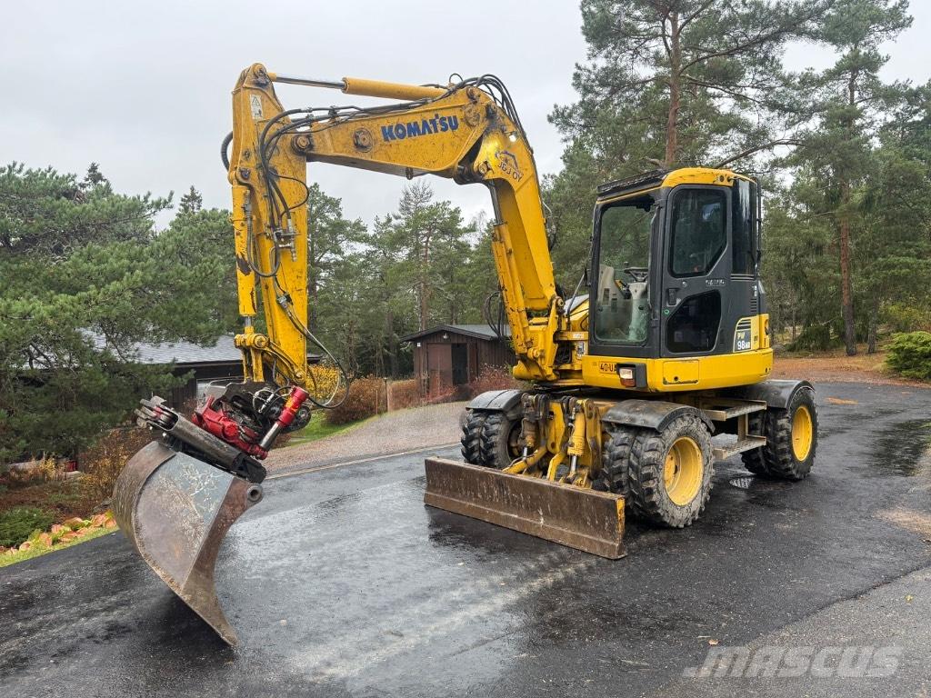 Komatsu PW 98 MR-6 Gravemaskiner på hjul