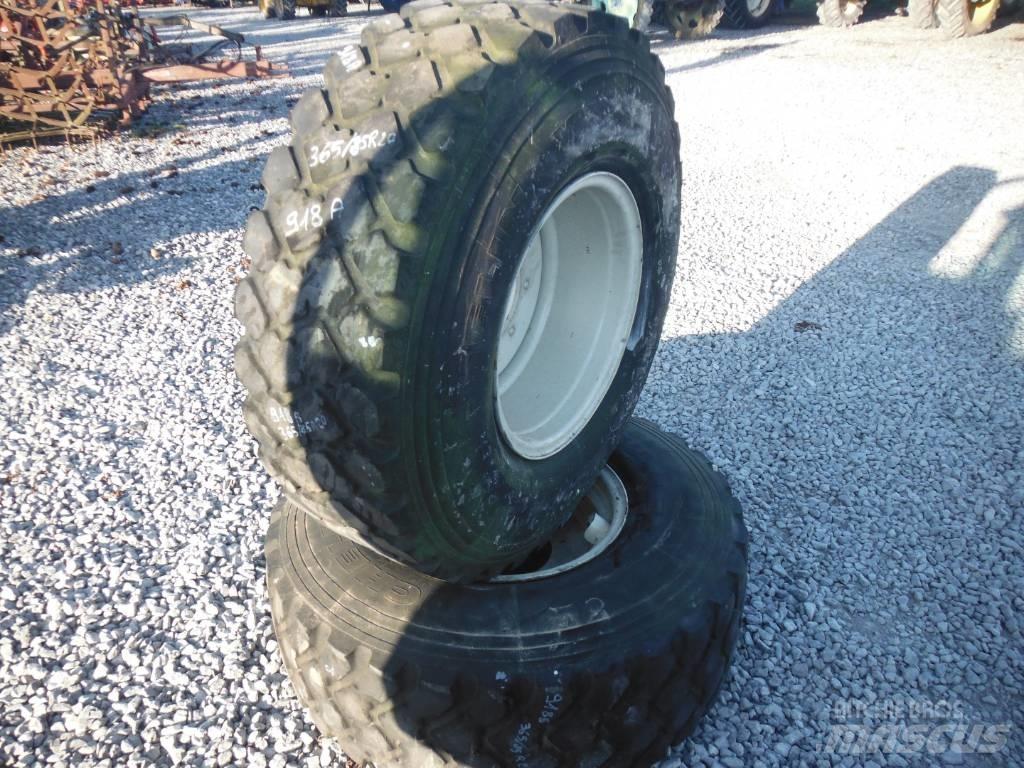 Michelin 365/85R20 Hjul, Dæk og Fælge