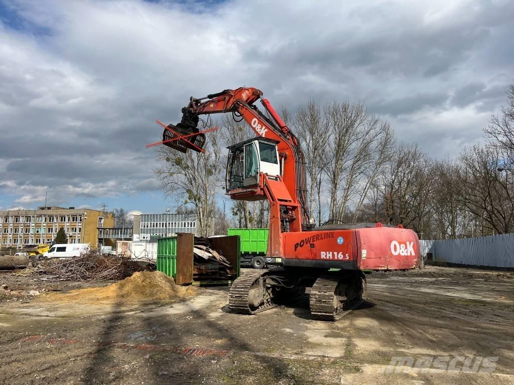 O&K RH 16.5 Gravemaskiner på larvebånd