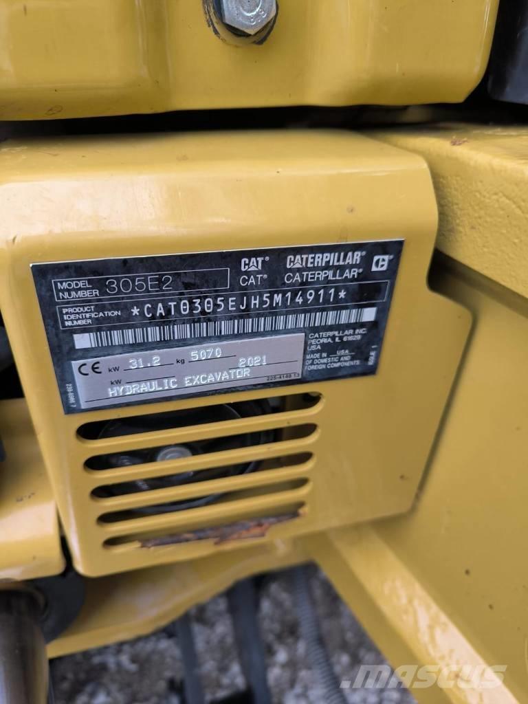CAT 305E2 CR Minigravemaskiner