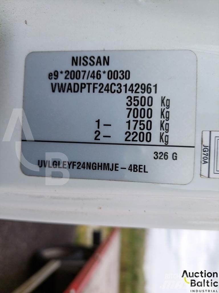 Nissan Cabstar Pickup/Sideaflæsning