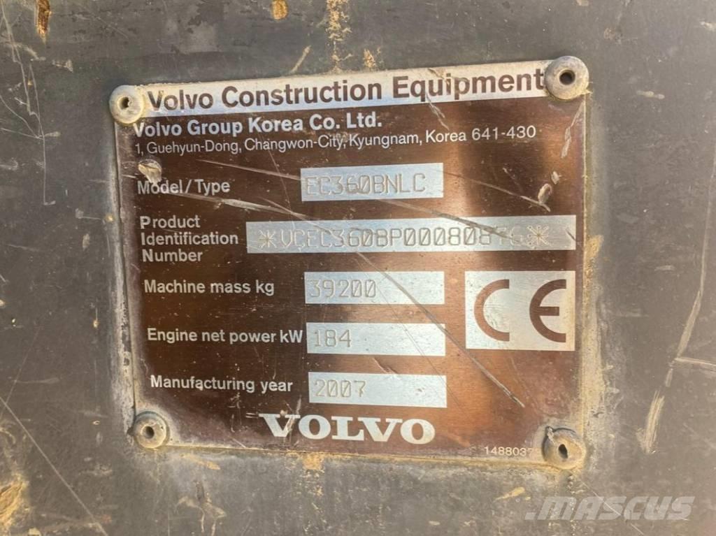 Volvo EC 360 B N L Gravemaskiner på larvebånd