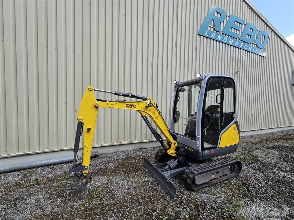 Wacker ET 18 Minigravemaskiner