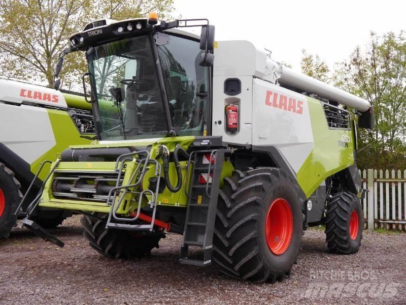 CLAAS TRION 660 Mejetærskere