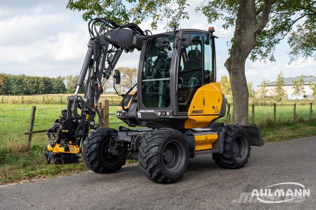 Mecalac 7 MWR Engcon Gravemaskiner på hjul