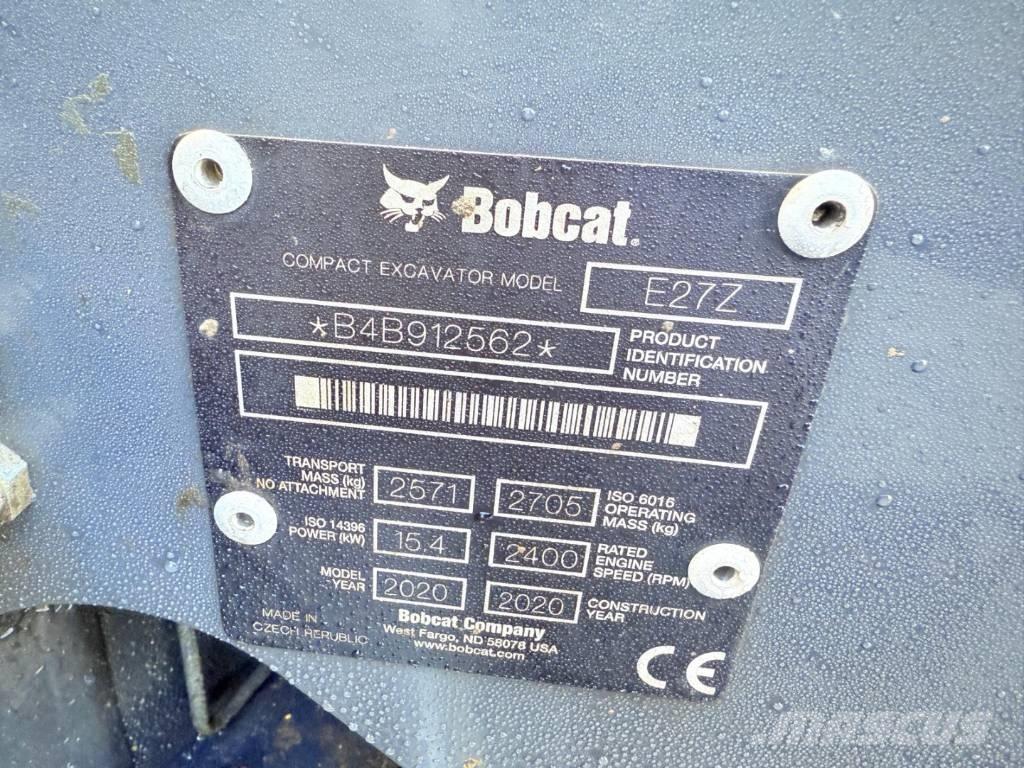 Bobcat E 27z Minigravemaskiner