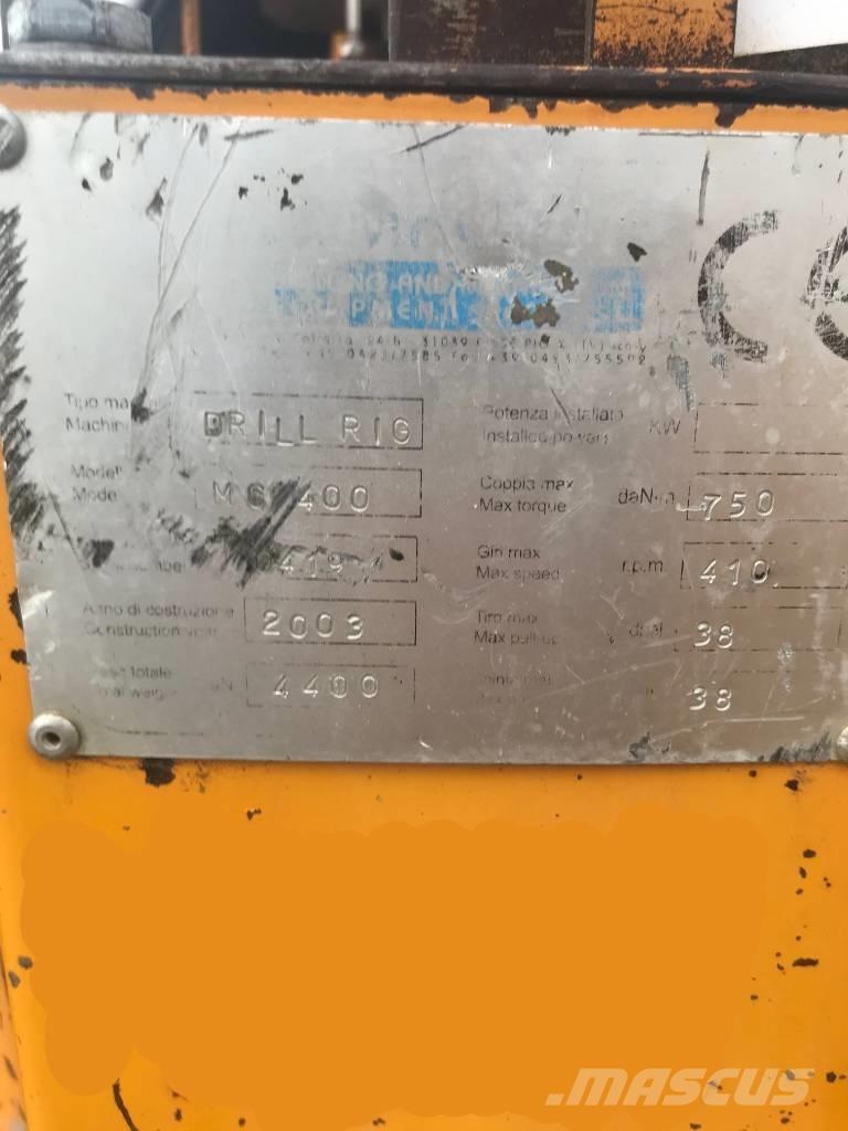 Comacchio MC 400 Mineudstyr