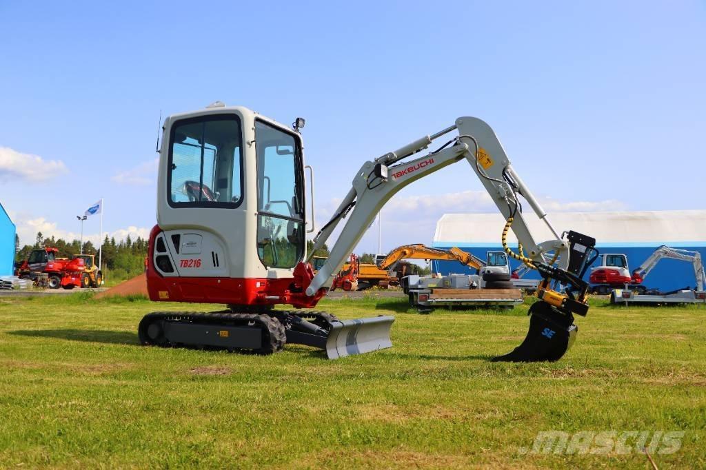 Takeuchi TB216 Minigravemaskiner