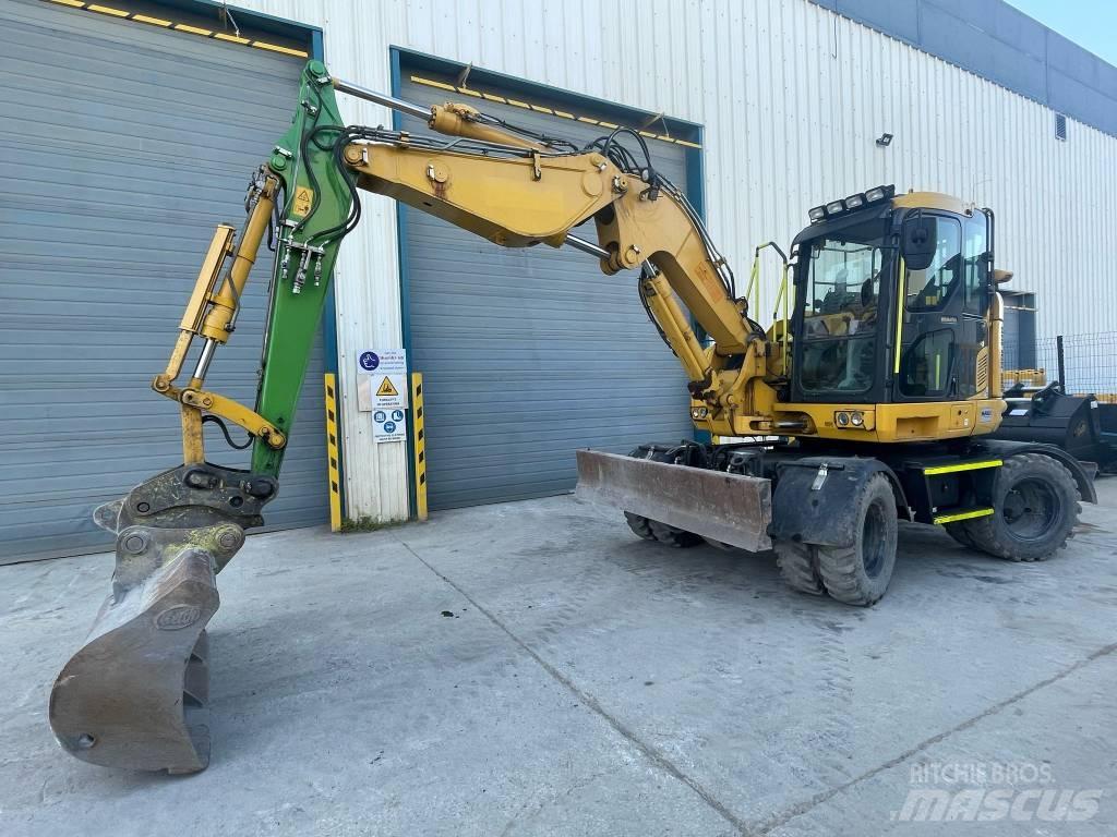 Komatsu PW118-11 Gravemaskiner på hjul