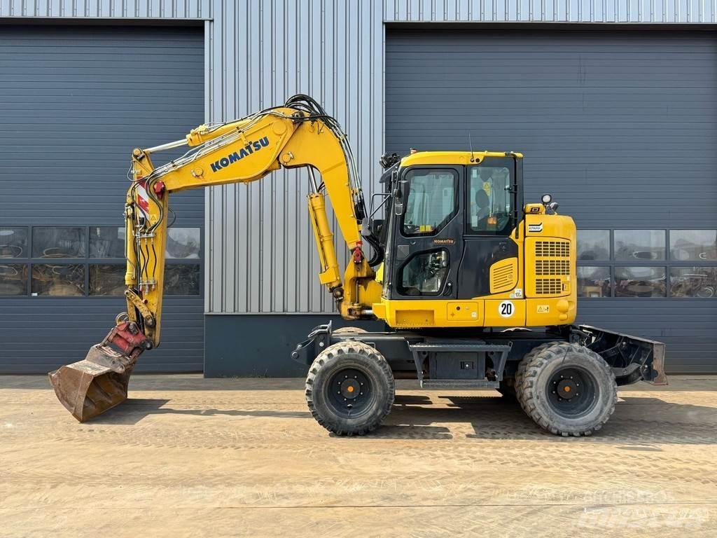 Komatsu PW118MR-11 Gravemaskiner på hjul