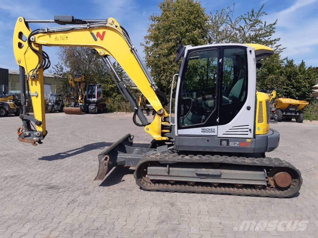 Wacker Neuson EZ80 Gravemaskiner på larvebånd